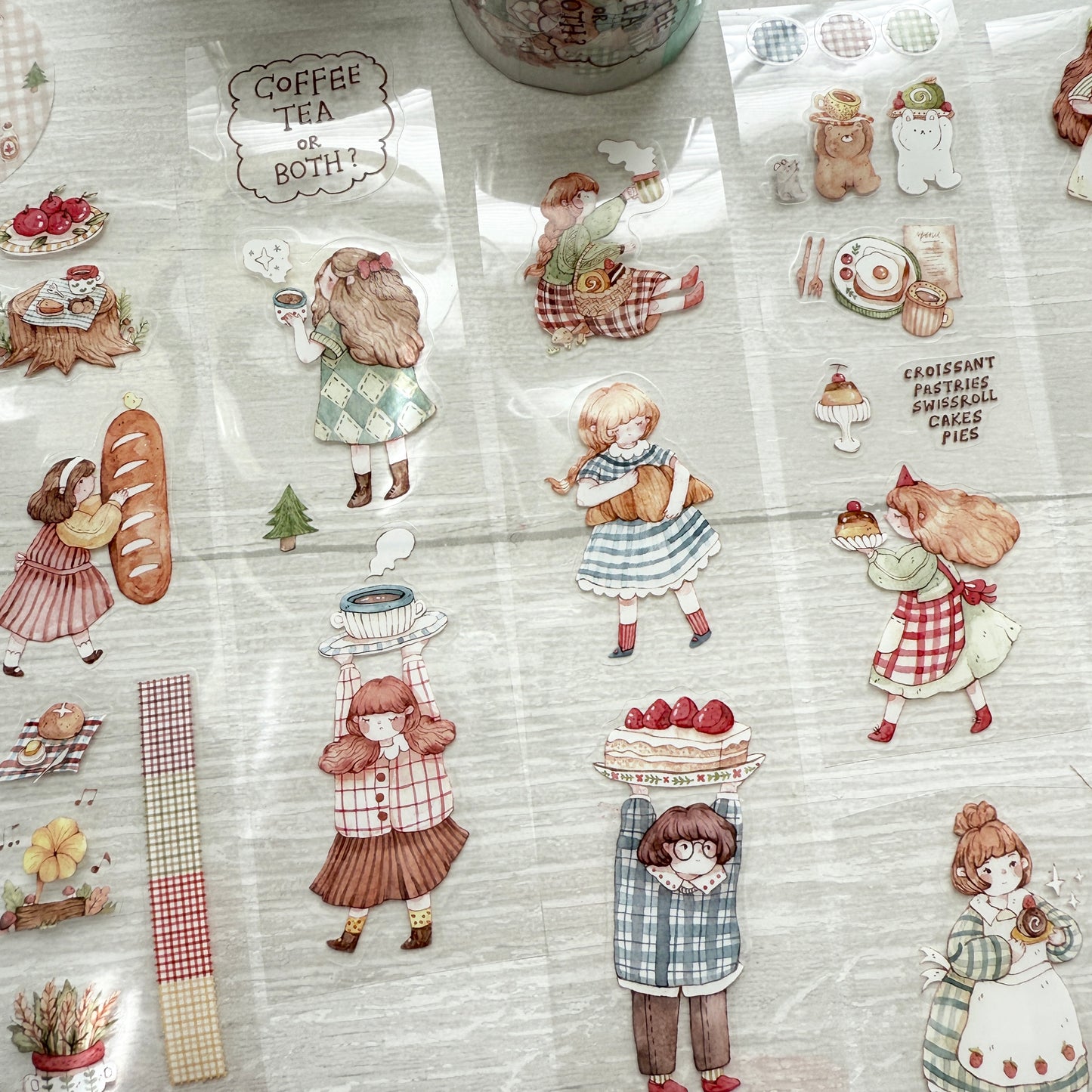 Sho LIttlehappiness Forest Party Kiss-cut Sticker Roll