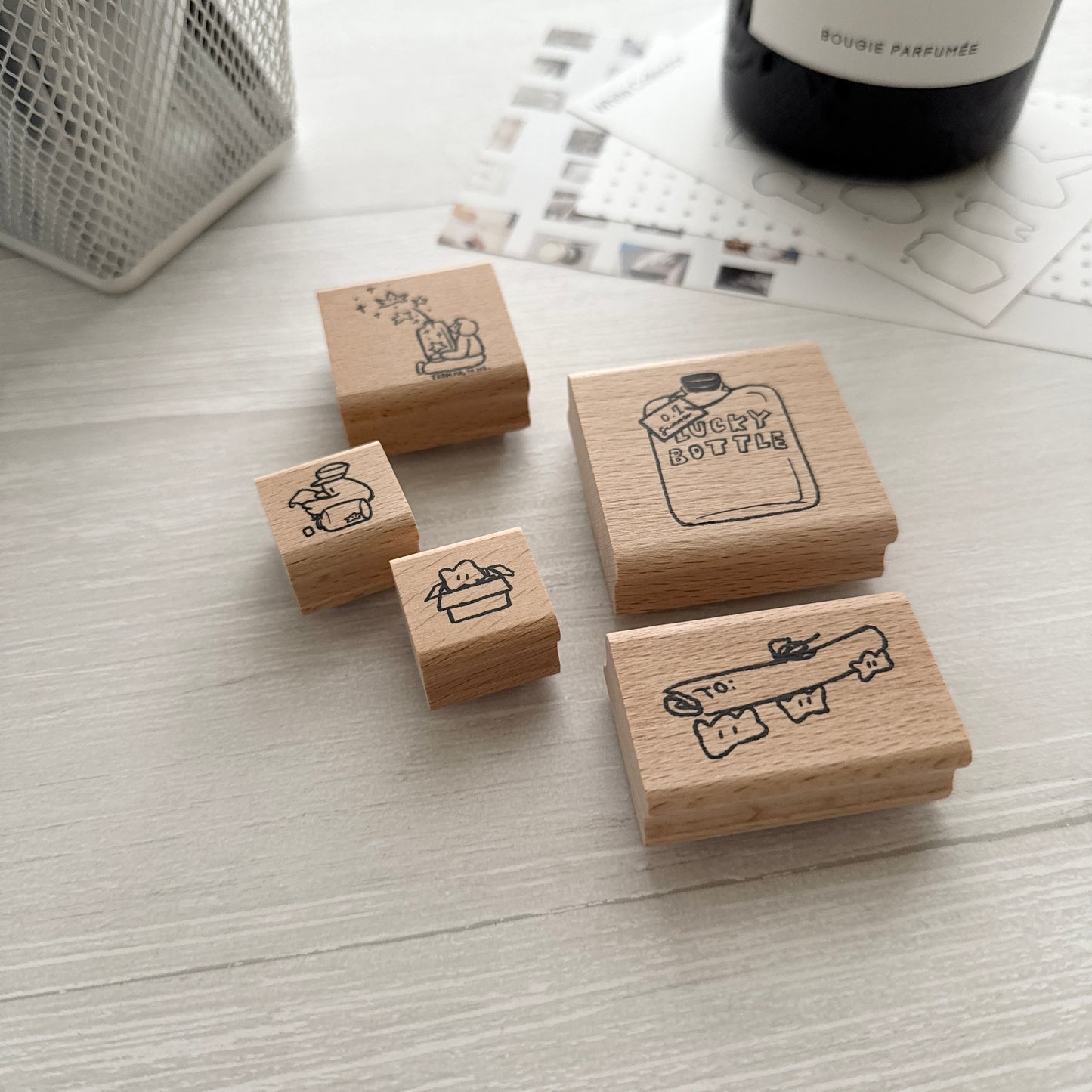 Yamadoro x Tokyo Kamihaku 2025 Limited Stamp Desgisns