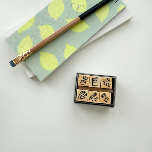 Sanby x 工房愛 Mini Stamp Set / My Stationery