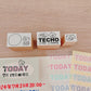 Tomoshop Rubber Stamp Design / TECHO LOVE Kuma-chan