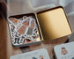 La Dolce Vita We Move Forward Happily Sticker Set in Tin