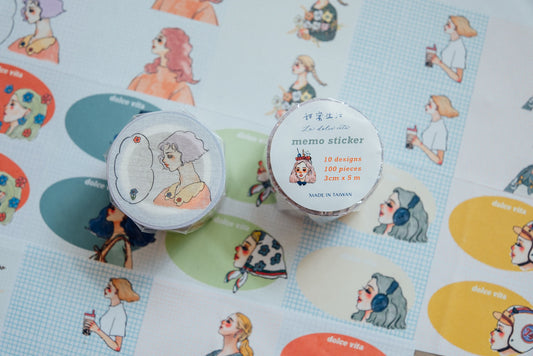 La Dolce Vita Warm Message Sticky Memo Roll