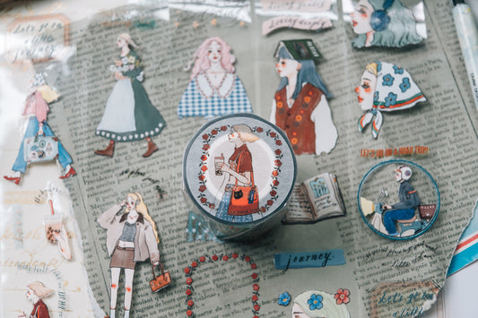 La Dolce Vita We Move Forward Happily PET Tape