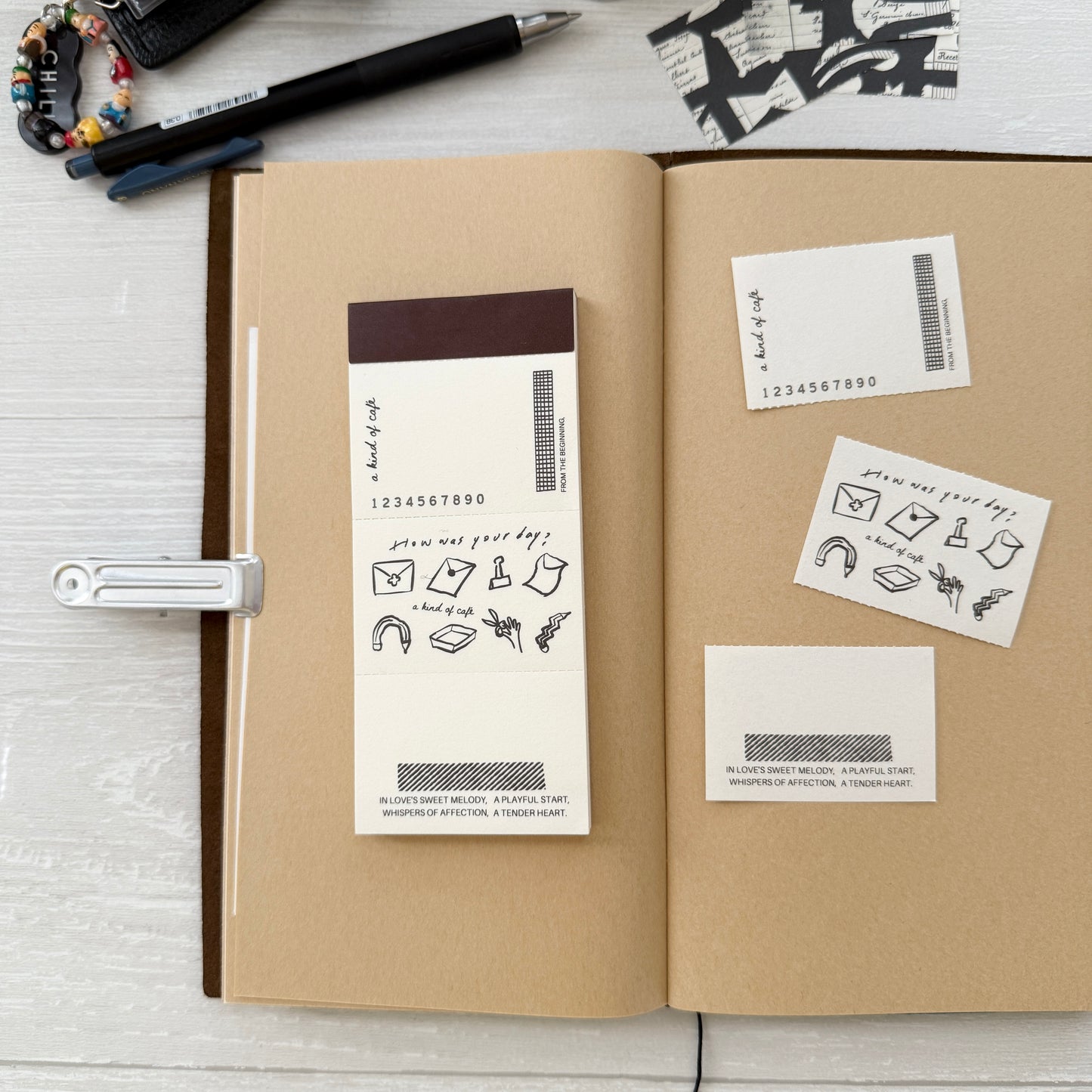 A Kind of Café 2025 Autumn NEW Memo Pad / 4 Designs