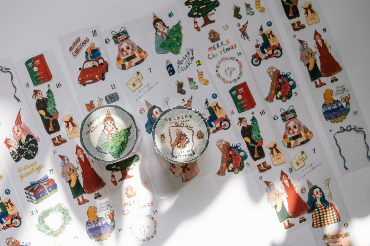 La Dolce Vita Let's Countdown Together 2025 Christmas PET Tape