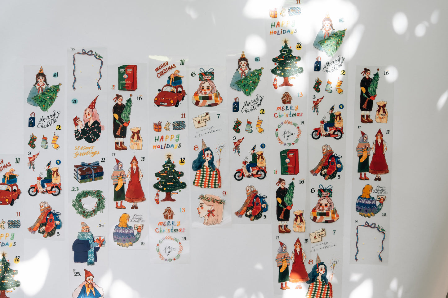 La Dolce Vita Let's Countdown Together 2025 Christmas PET Tape