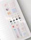 202hosil Piece Washi Sticker Pack