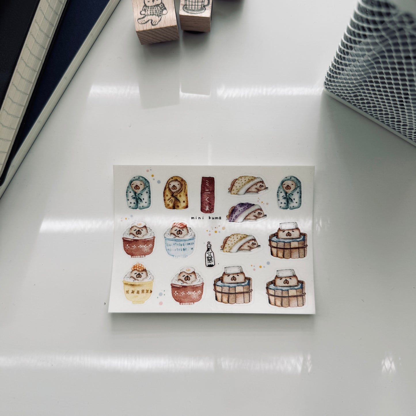 Black Milk Project Mini Kuma Mini Sticker