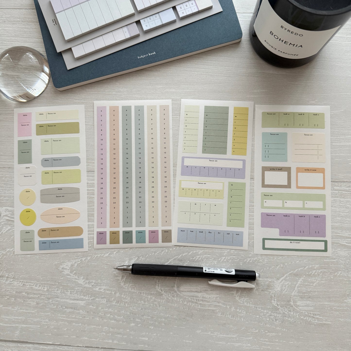 Analogue Keeper 2025 NEW Beginning Sticker Set / 4 Designs