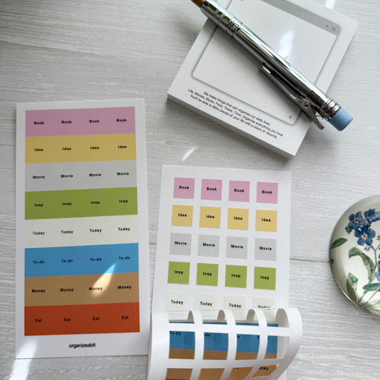 Organize a bit Topic Sticker