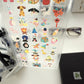 Sosom room Nemonemo Clear PET Sticker Sheet / March