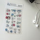 Jeongo Innerside x Monan Our Friends Sticker Sheet