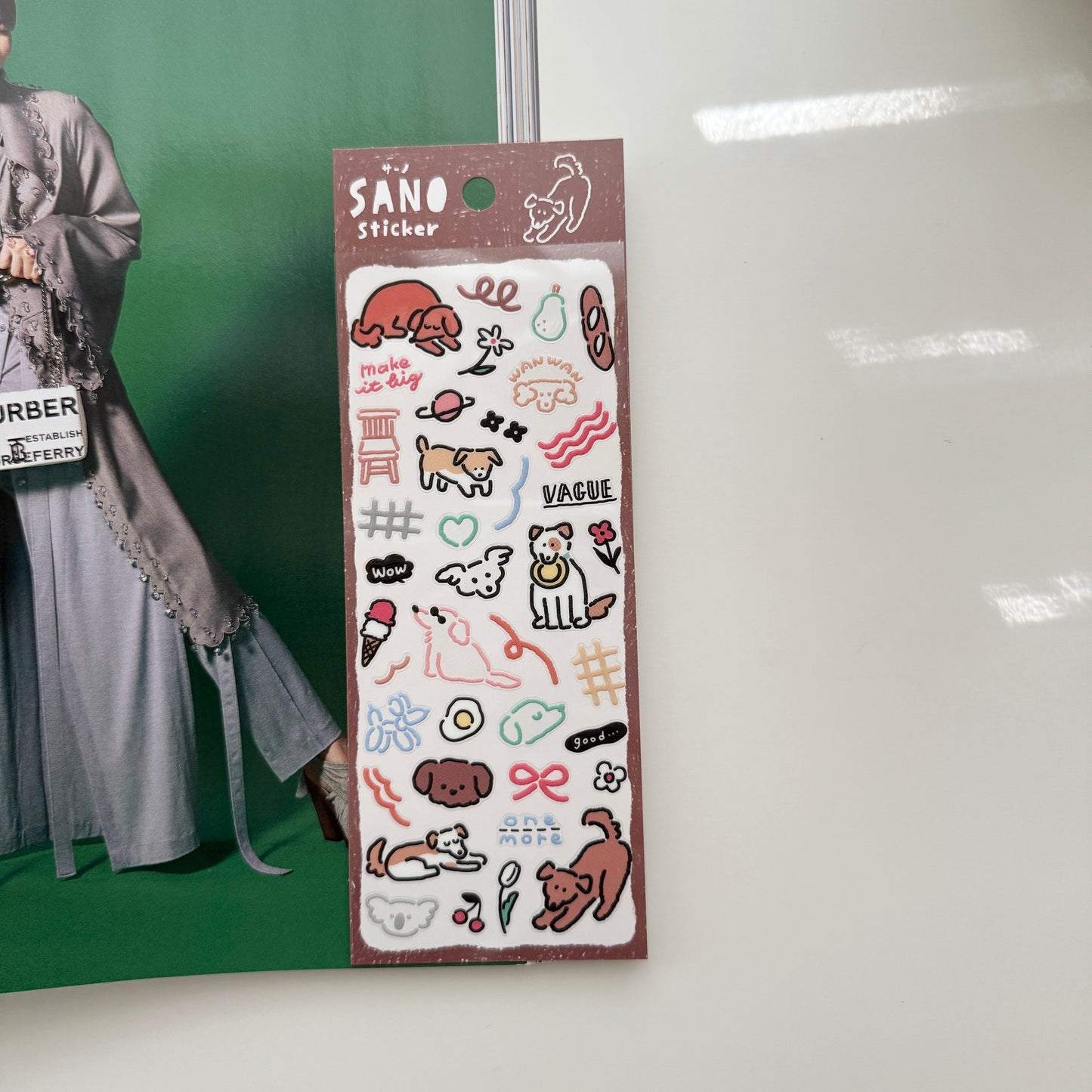 MIND WAVE SANO Waterproof Sticker / 6 Designs