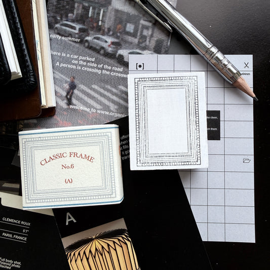 kurukynki Dream Ledger Classic Frame Rubber Stamp / Large