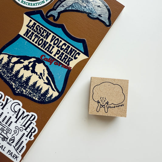 Stamp Marche x Peppoko Girl Stamp / Mind notes