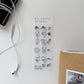 Jeongo Innerside Let's Not Get Sick Sticker Sheet