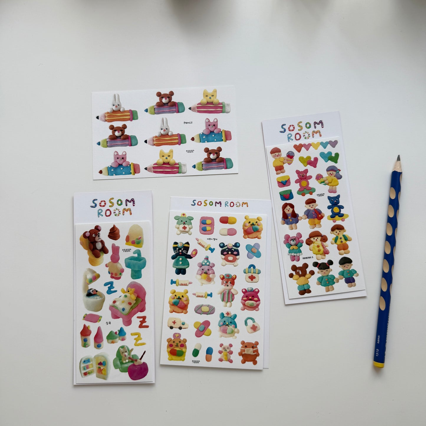 Sosom Room Don't Get Sick Sticker Sheet