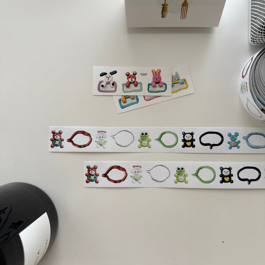 Sosom room Talk! Kiss-cut Sticker Roll