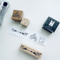 Shachihata KOSAI Mini Cube Ink Pad / 3 Colors
