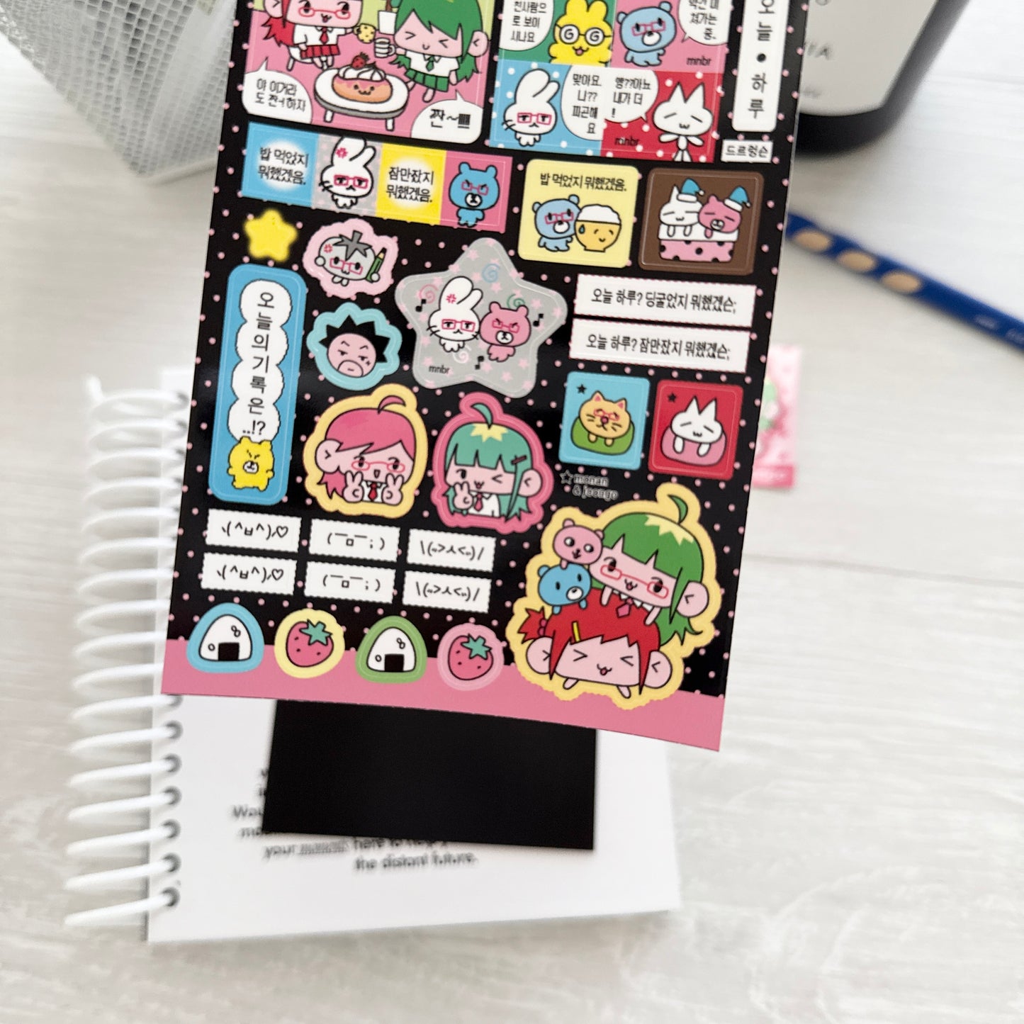 Jeongo Innerside x Monan Collaborate Sticker Collection / 10 Designs