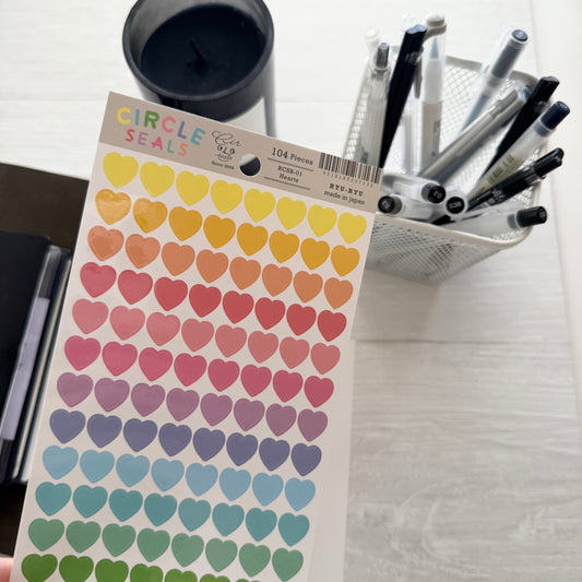 Hearts & Stars Sticker