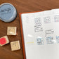 Stamp Marche Life Log Collection Stamp // Sleep & Medicine