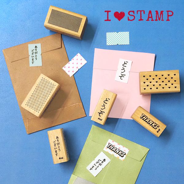 Kodomo No Kao I Love Stamp Series / 8 designs