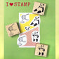 Kodomo No Kao I Love Stamp Series / 3 Designs