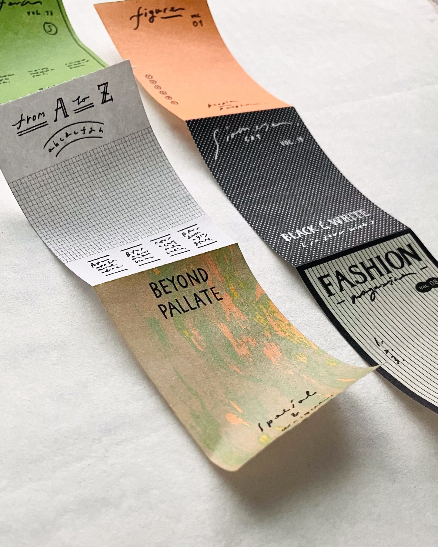 Somesortof.fern Magazine Cover Sticky Memo Roll