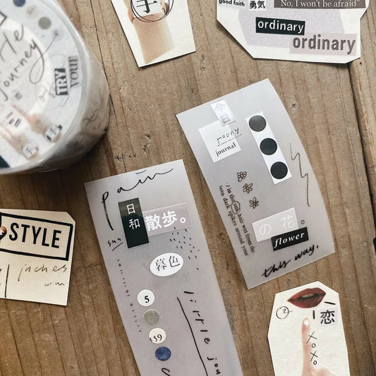 Mr. Eggplants Little Journey PET Tape