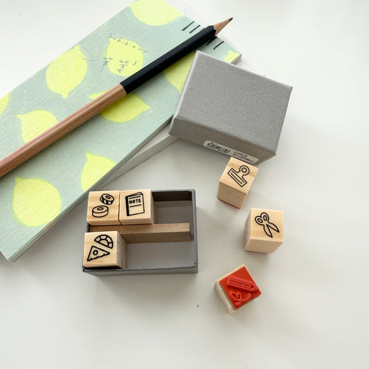 Sanby x 工房愛 Mini Stamp Set / My Stationery