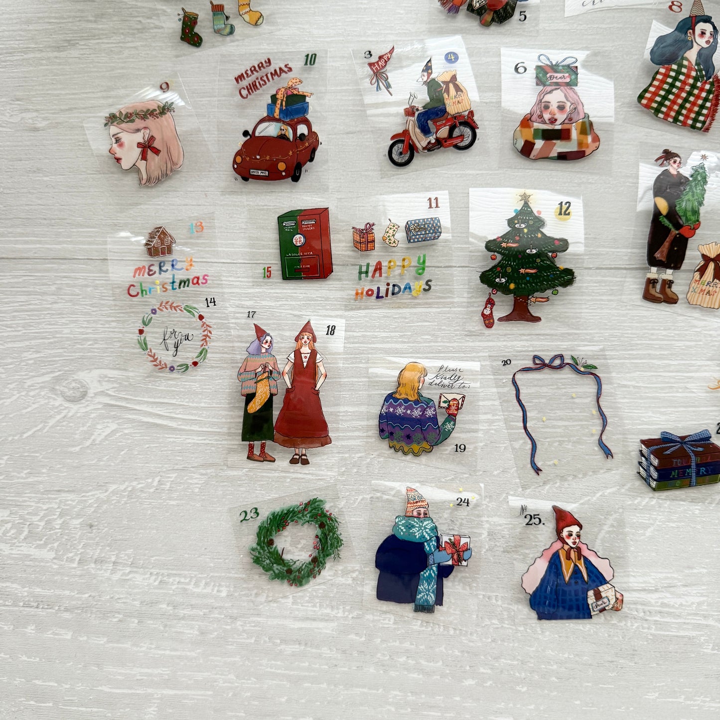 La Dolce Vita Let's Countdown Together 2025 Christmas PET Tape