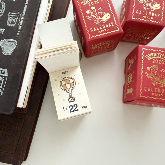 Obi-Wan 2026 Retro Post Super Mini Daily Calendar