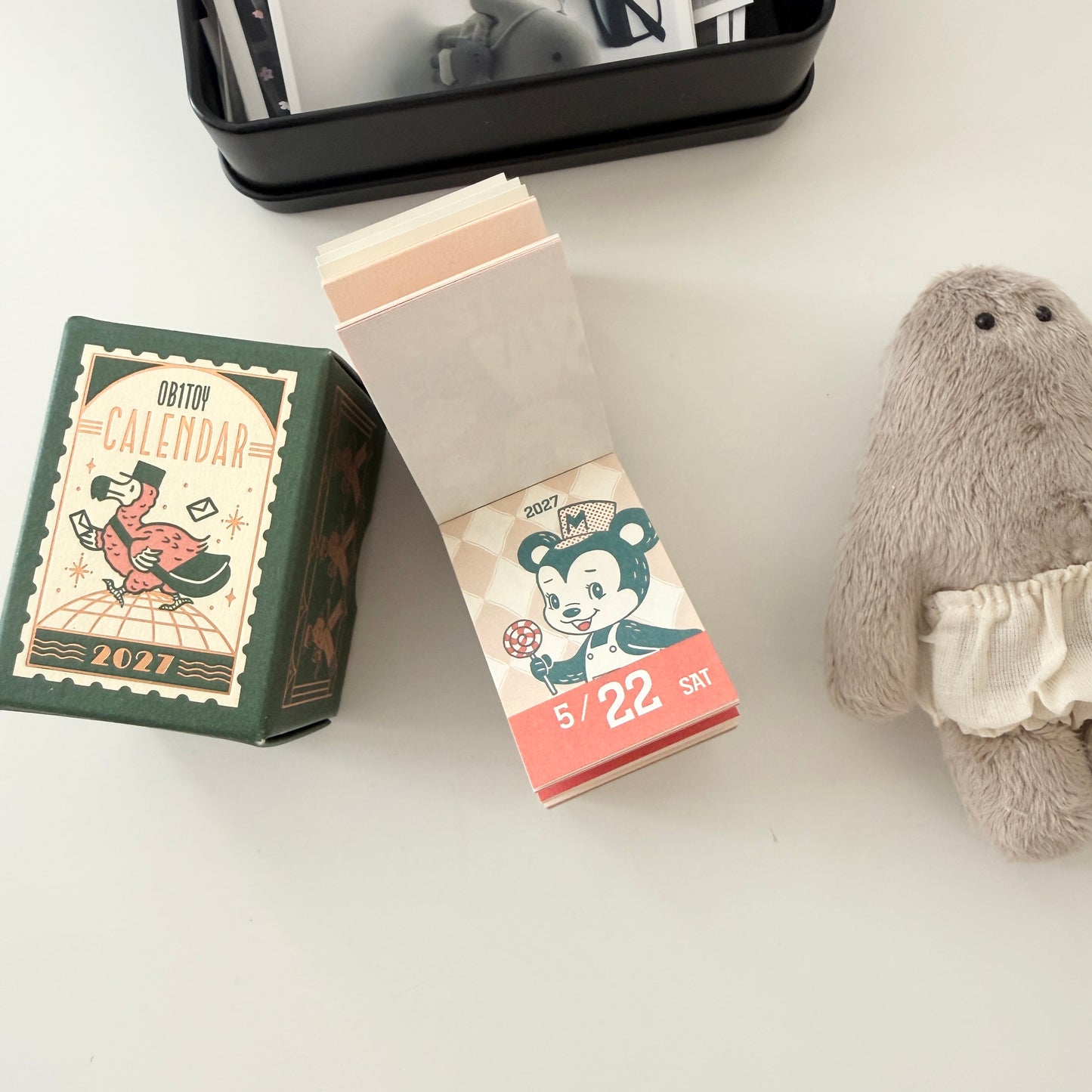 2027 OB1TOY Mini Daily Calendar