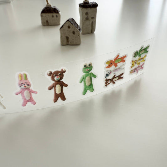Sosomroom Long Pals Sticker Roll