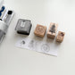 Shachihata KOSAI Mini Cube Ink Pad / 3 Colors