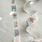Sho Littlehappiness Mail Buddy Postal Stamp Washi Sticker Roll