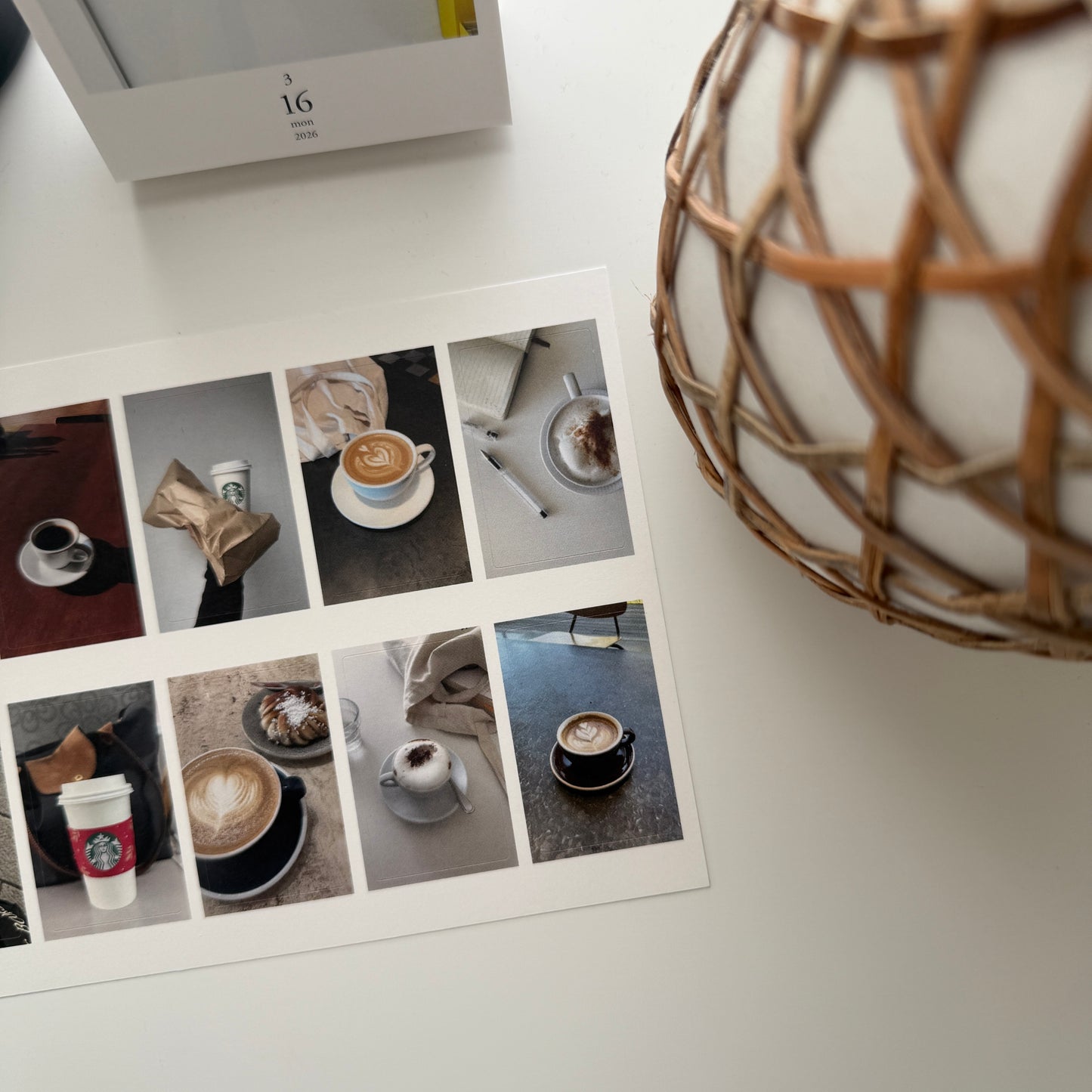 Kmmile Large Coffee Sticker Sheet (2)