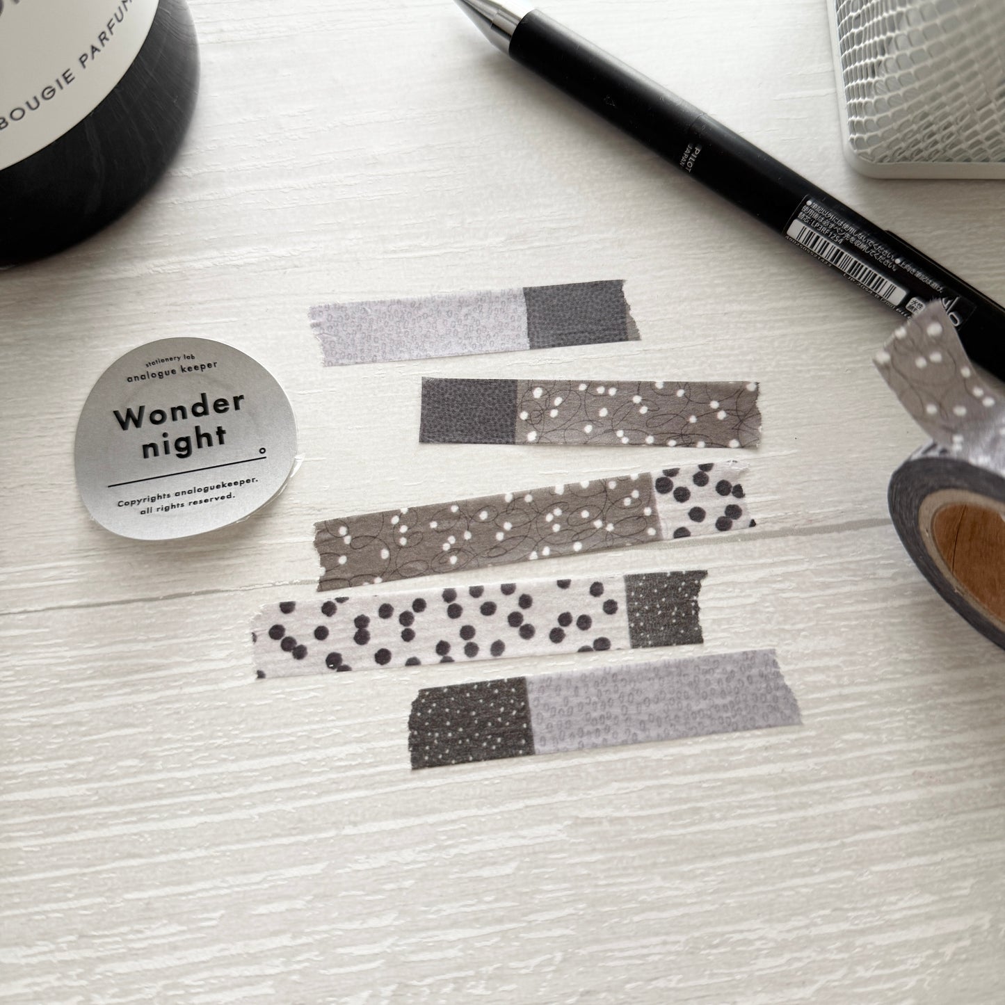 Analogue Keeper Wonder Masking Tape / Day & Night