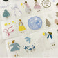 63penhouse x Hairmo Little Romance Die-cut PET Sticker Roll