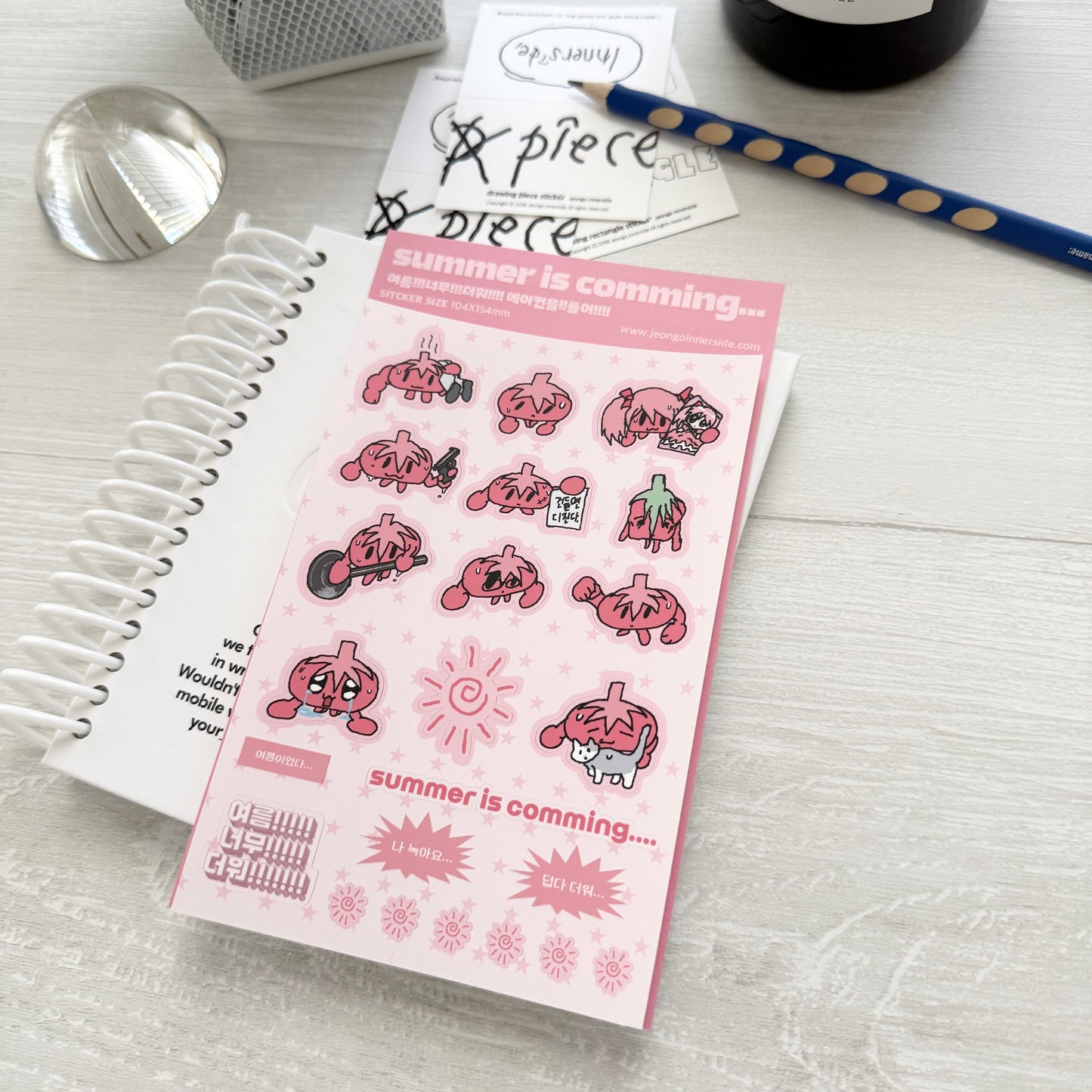 Jeongo Innerside Many Stickers / 10 Designs