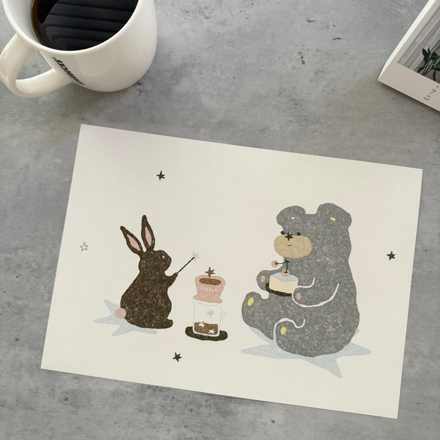 Bighands Moment Series Art Print / Brewing Magic