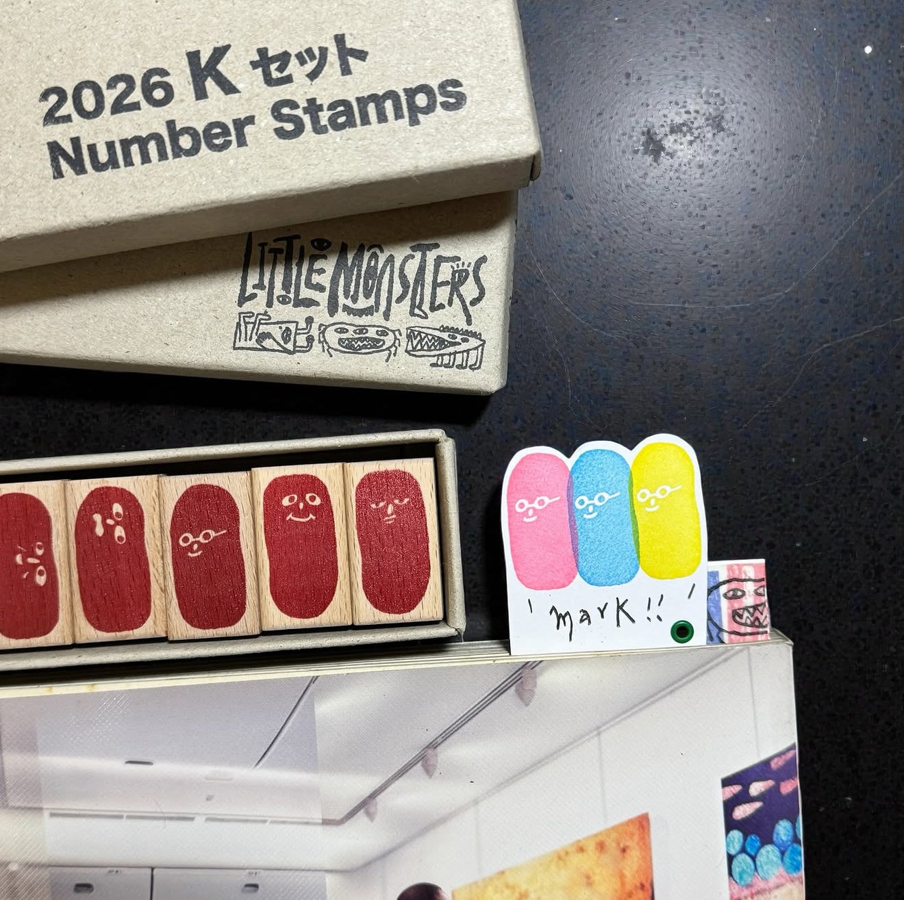 Matsukawasanmiya Mr. Potato Rubber Stamp Set