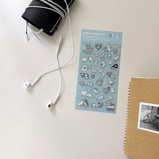 Jeongo Innerside We are Happy Together Sticker Sheet
