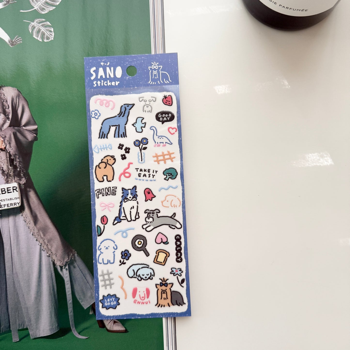 MIND WAVE SANO Waterproof Sticker / 6 Designs