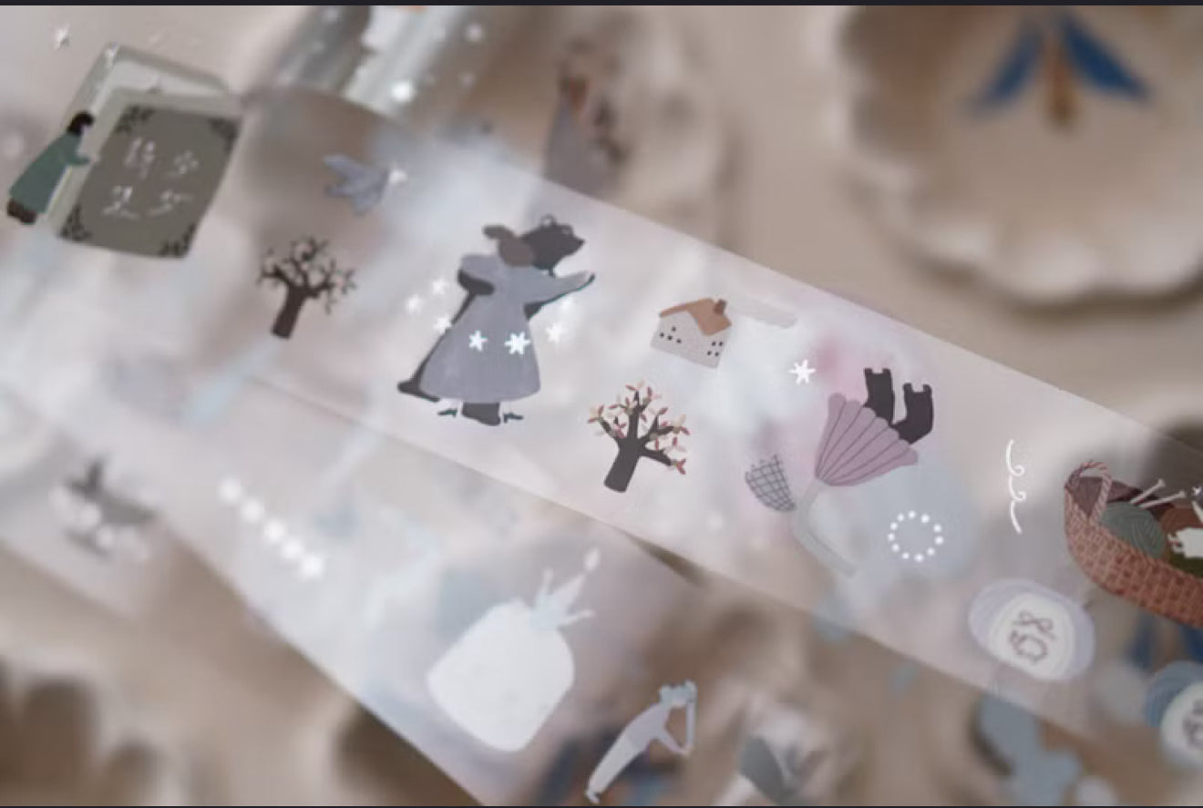 Ivy Snow Daydream PET Tape