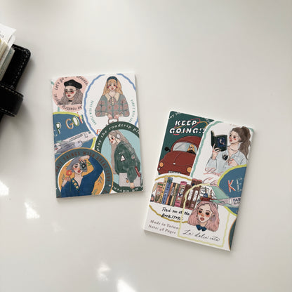 La Dolce Vita Passport Size Notebook / 7 Designs