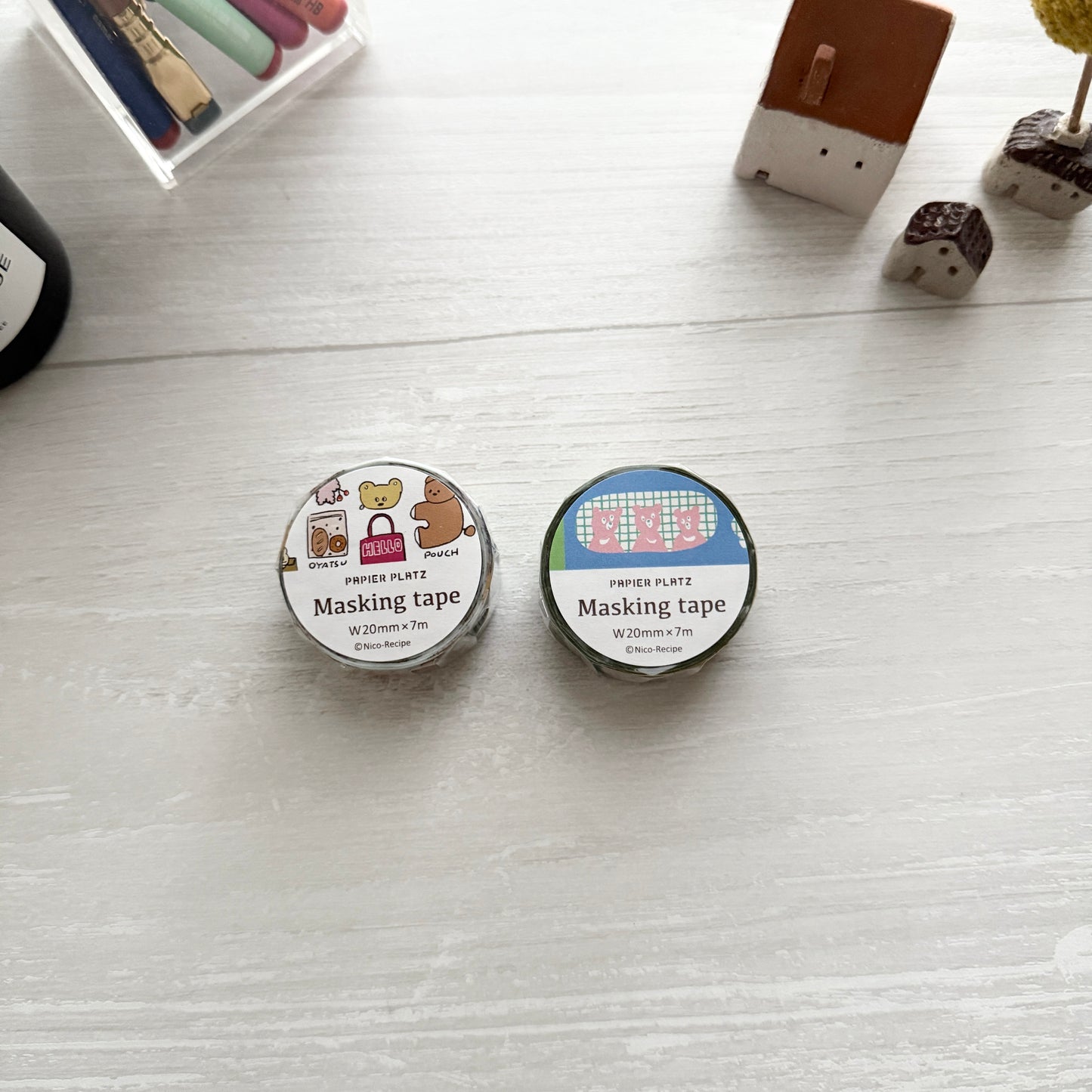 25. recipe x Papier Platz Masking Tape / Inside the bag