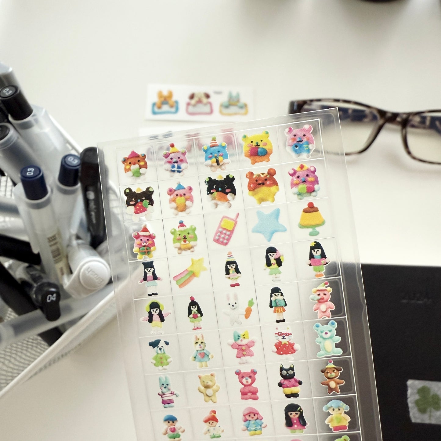 Sosom room Nemonemo Clear PET Sticker Sheet / May
