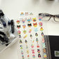 Sosom room Nemonemo Clear PET Sticker Sheet / May